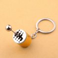 thumbnail image 1 of Dvkptbk Key Chain Car Modification Pendant Six Gear Keychain Car Pendant Gear Metal Keychain Pendant Home Decor, 1 of 2