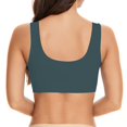 thumbnail image 4 of Hjtefg Plus Size Bralette - Wireless Adjustable Support, Side-Smoothing Full Coverage,Color: Royal Blue Size: L, 4 of 6