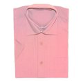 thumbnail image 1 of Gravity Threads Mens Dress Shirt Short Sleeve Design Button Down Shirt, XL Pink, 1 of 1