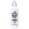 thumbnail image 1 of Tulip Puff Dimensional Fabric Paint, White, 4 fl. oz., Nontoxic, Liquid, Permanent, Flexible, Machine Washable, 3D Texture, 1 of 7