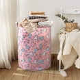 thumbnail image 2 of EGNMCR Large Dirty Basket With Handle Inner Foldable Storage Basket Doll Organizer storage basket, 2 of 6