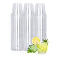 thumbnail image 2 of TashiBox 9 oz Disposable Plastic Party Cups, Tumblers, 100 Count, Crystal Clear, 2 of 4