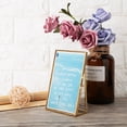 thumbnail image 3 of Christmas Picture Frames, Brass Retro Glass Easy To Use Photo Frame Metal Picture Frame  For Christmas For Wedding For Birthday, 3 of 8
