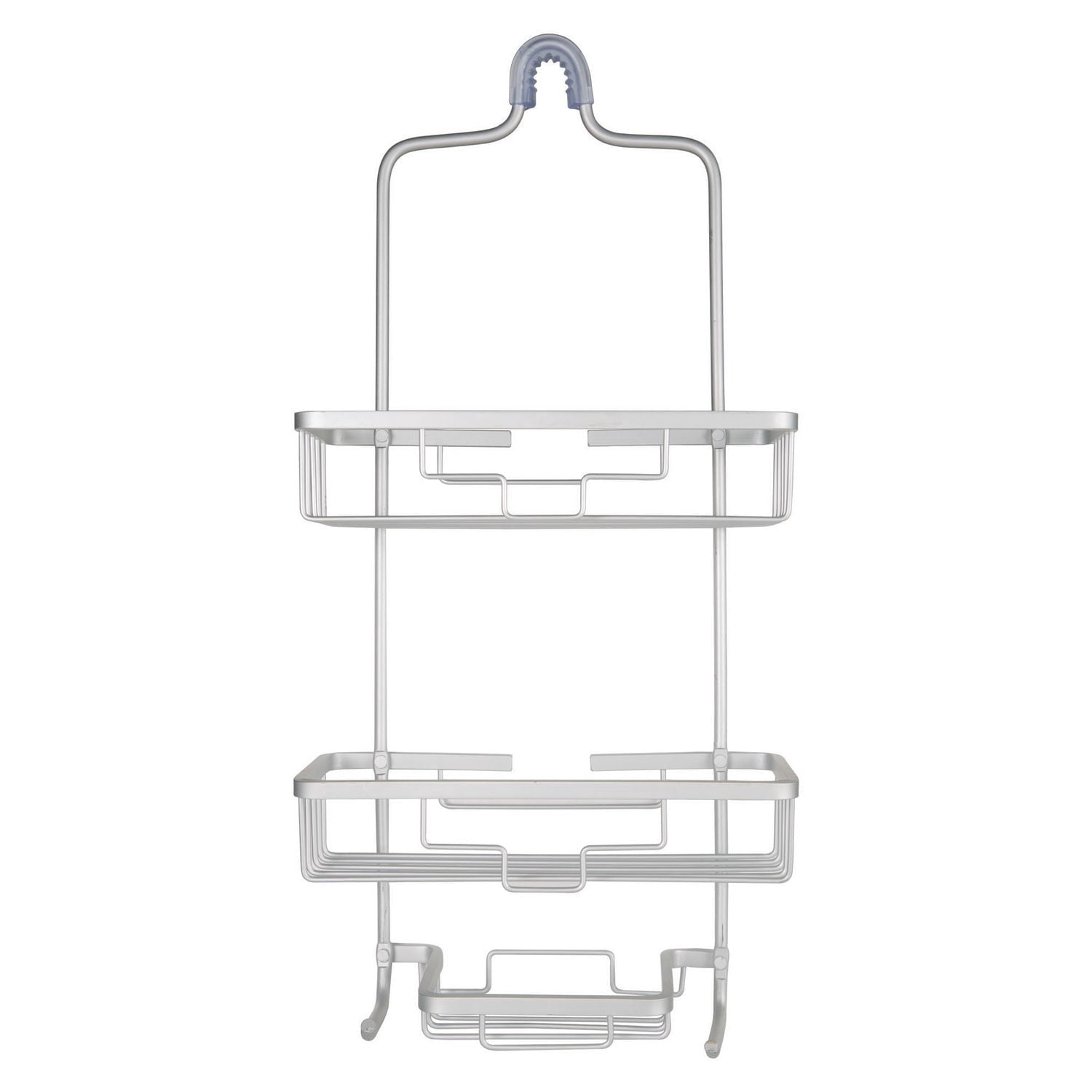 era Carrasco Aluminum Shower Caddy Warm Silver