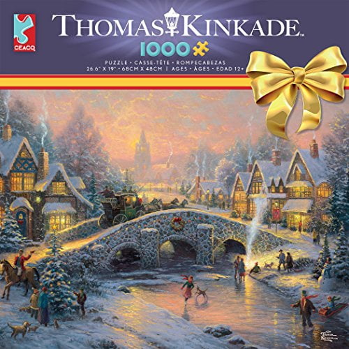 Ceaco: Thomas Kinkade - Spirit Of Christmas casse tête (1000 pc)