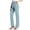 Light Blue, variant on BLCHUNen Dress Pants for Women Lightweight Loose Breathable Elastic Waist Stretch Formal Business Office Work Pants with Pockets