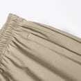 thumbnail image 3 of Plebaso Men's Silk Joggers Pants Drawstring Lightweight Athletic Pants Workout Running Sports Pants, 3 of 4