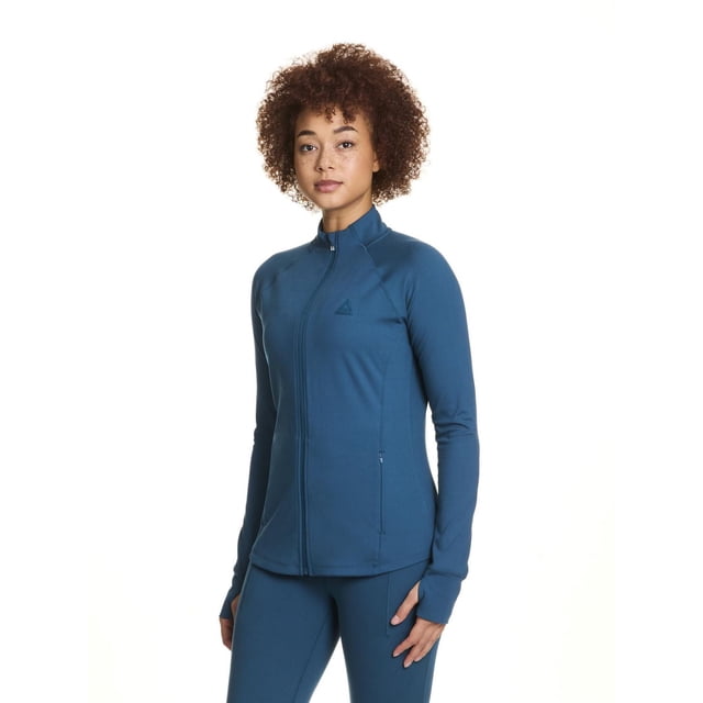 Reebok Women’s Reflex Performance Full-Zip Jacket With Pockets