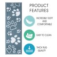 thumbnail image 3 of Paw Collection Contemporary, Cozy, Vibrant and Soft Stair Tread Mats & Rugs, 9'' x 28'', 3 of 6