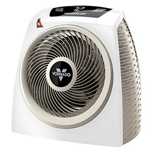 Vornado AVH10 Réchauffeur Vortex avec contrôle automatique du climat, 2 Paramètres de chaleur, Option pour ventilateur uniquement, Affichage numérique, Sécurité avancée