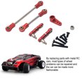 thumbnail image 2 of mmirethe Steering Link Rod Pull Rods Servo Links Linkage 28T Servo Arm For 1/28 Wltoys K969 Pull Rods Metal Upgrade Adjustable silver 1Set, 2 of 6