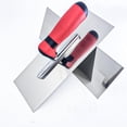 thumbnail image 4 of Stainless Steel Tile Scraper Tool with Soft Grip Handle for Concrete Drywall Plastering Masonry Construction Lightweight Durable Mud Board, 4 of 7