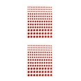 thumbnail image 2 of Wweixi Eye Face Gems Rhinestone Stickers Beads No Glue Eyebrow Rainbow Makeup Jewelry Accessory DIY Decorations Wedding Red 2Set, 2 of 6