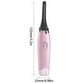 thumbnail image 3 of CYC Eyelash Curling Device Mini USB Electric Heated Eyelash Curler Handheld Portable Perming Lift Eyelash Brush Makeup Lasting Tools, 3 of 5