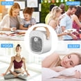 thumbnail image 4 of Boovnll Fan, Purifier Usb Conditioner Humidifier Fan Usb Mini Portable Cooler Upgraded Mute, Portable Fan, Desk Fan, Fans, 4 of 6