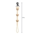 thumbnail image 2 of Itzy Ritzy Sweetie Strap Plus Bear Silicone Pacifier Clip for Infants, 0+ Months, 2 of 6