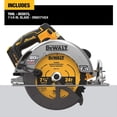 thumbnail image 3 of DEWALT FLEXVOLT Advantage 20V MAX* Circular Saw, 7-1/4-Inch, Cordless, Tool Only (DCS573B), 3 of 18