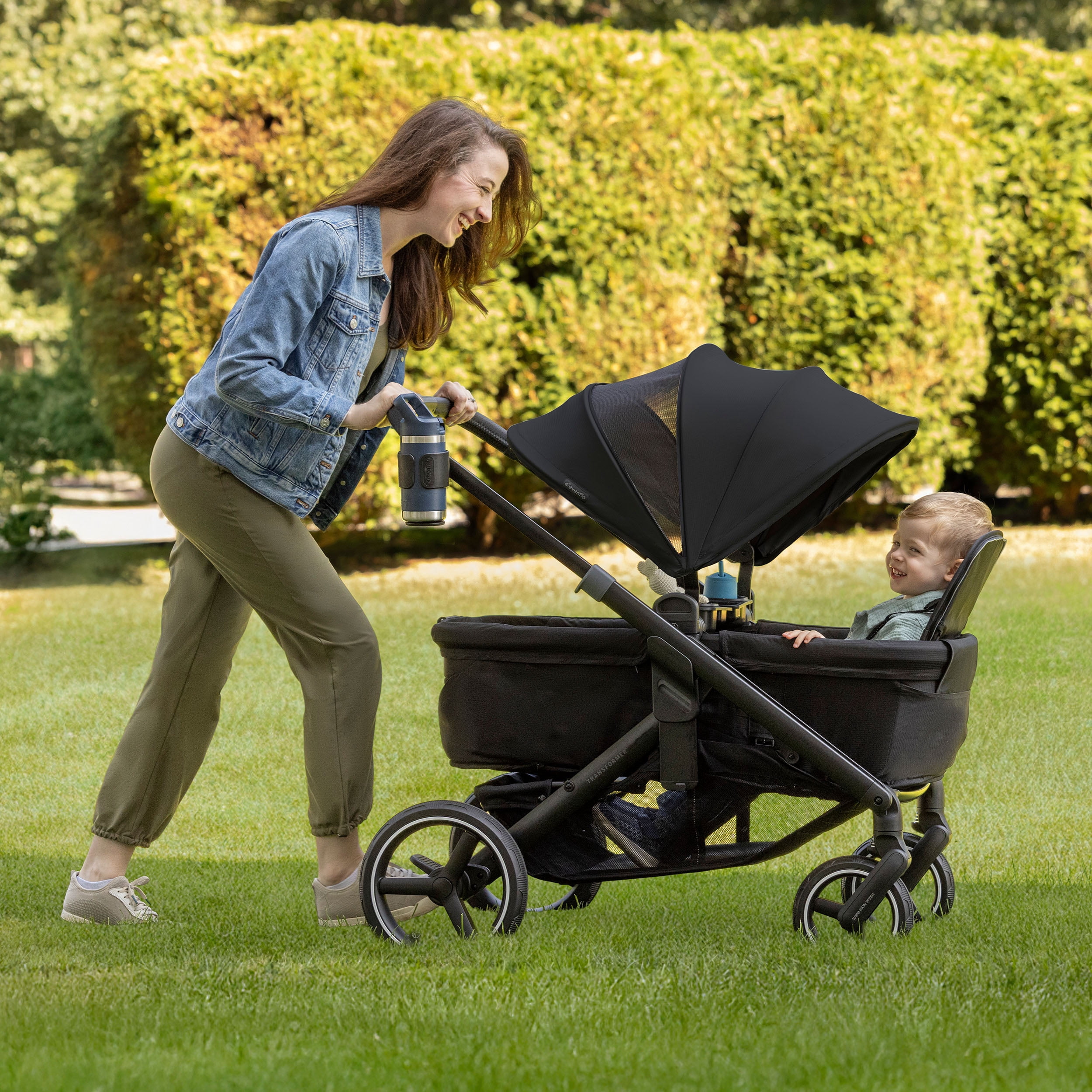 Evenflo Transformer Stroller to Wagon (Age Max 6 Years)