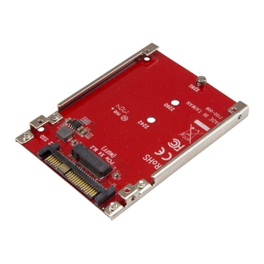StarTech.com M.2 to U.2 Adapter - for M.2 PCIe NVMe SSDs - PCIe M.2 Drive to U.2 (SFF-8639) Host Adapter - M2 SSD Converter (U2M2E125)