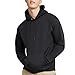 thumbnail image 2 of Hanes Mens EcoSmart Fleece Hoodie, XL, Black, 2 of 4
