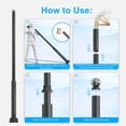 thumbnail image 4 of Outside Street Light Pole, Street Light Pole Alloy Steel  for Parking Lots, 4 of 7