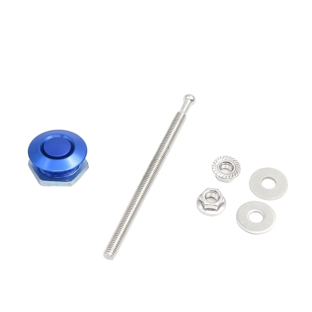 Transemion Car Modification Lightweight And Stylish Hood Lock Multiple Options Available blue DP17-25 1Set