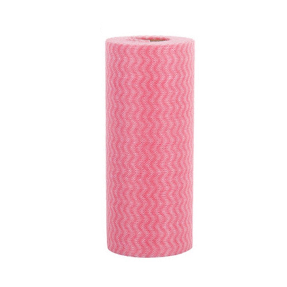 Disposable Cleaning Towels Cleaning Wipe Dish Cloths Reusable Towels Handy Cleaning Wipes Quick-Dry 50 Count/Roll