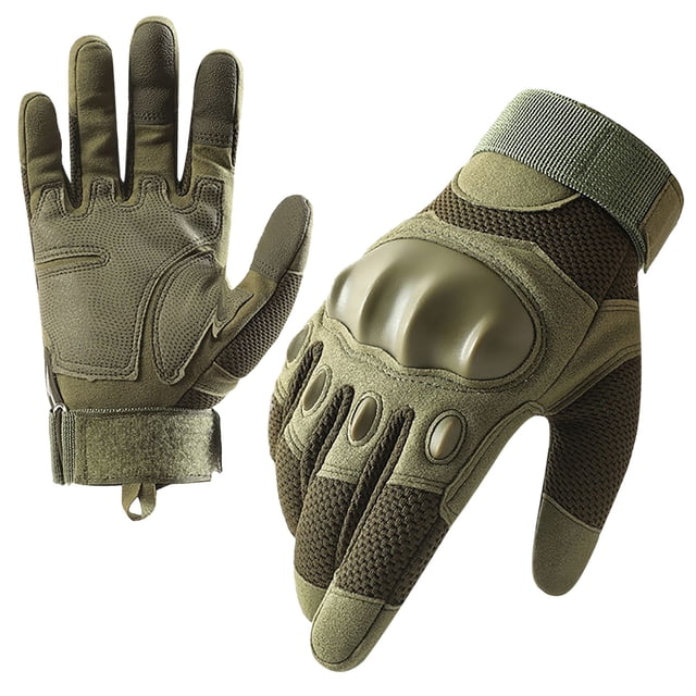 Penkiiy Winter Motorcycle Gloves, Rainproof Riding Gloves with Touchscreen, Motorcycle Winter Gloves for Men, Warm Motorcycle Gloves for Riding, Snowmobile L Green