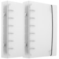 thumbnail image 1 of IFANLANDOR 2Pcs Binder Folder White PP Clear Binder for General Users Home Use, 1 of 8