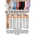thumbnail image 2 of UKAP Ladies Sweatshirt Solid Color Pullover Drawstring Hoodies Loose Fit Winter Hooded Tops Beige M, 2 of 2