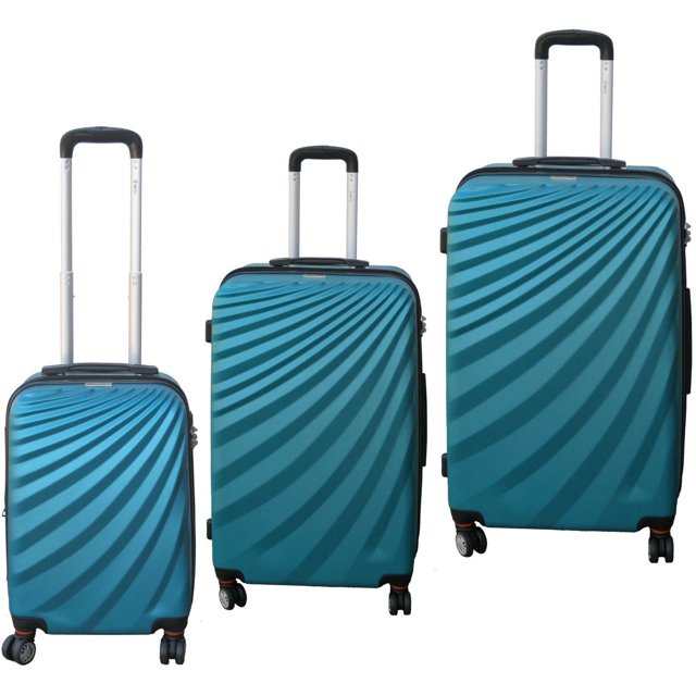 McBrine 3 Piece Abs Luggage Set