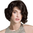 thumbnail image 1 of Fashion Synthetic Short Brown Curly Hair Wig 10 Inches High Temperature Fiber Rose Net Adjustable for Female Daily Party, 1 of 6