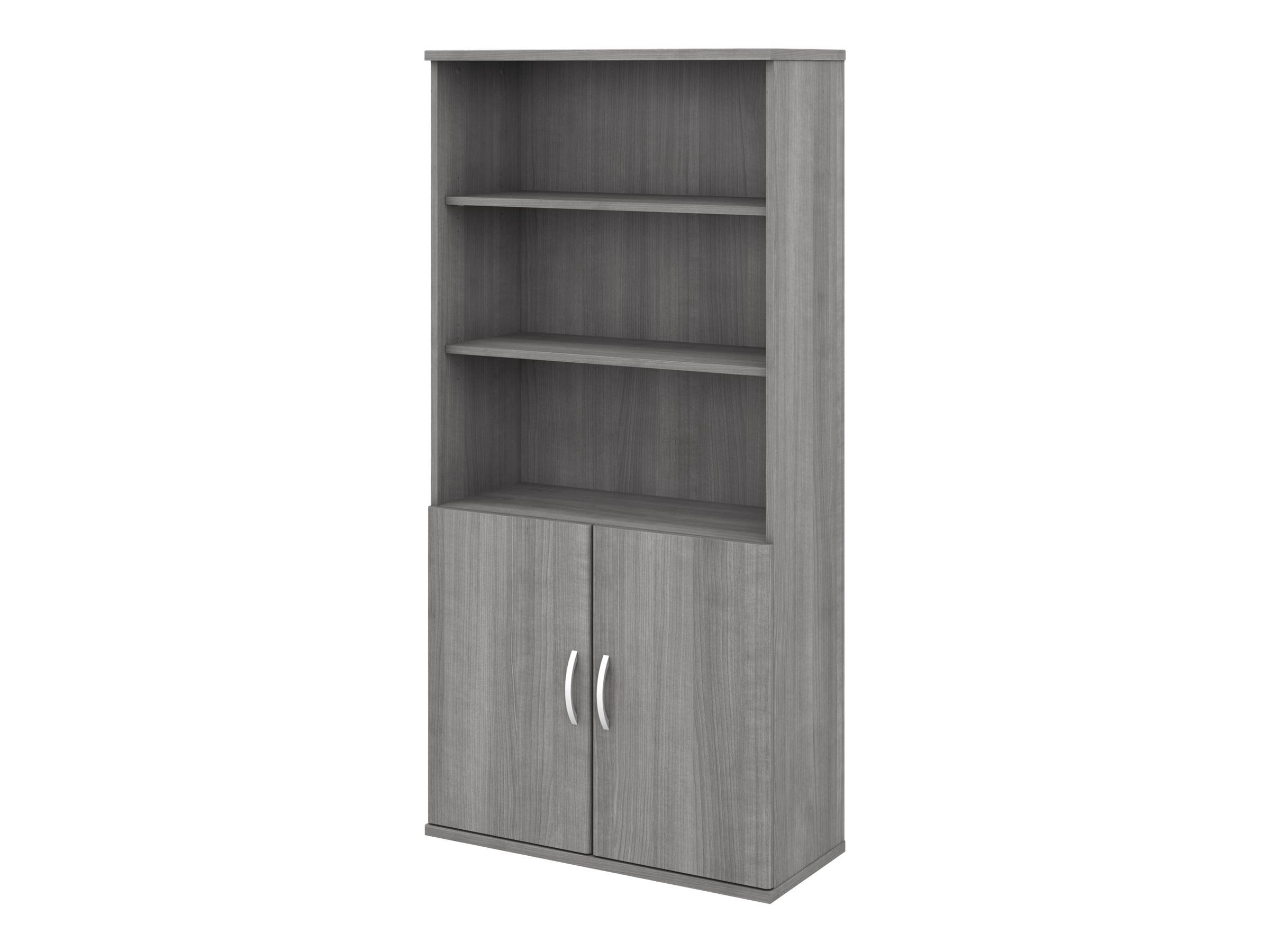 Bush Business Furniture Studio C Bookcase, Platinum Gray