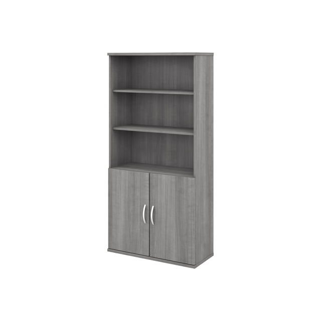 Bush Business Furniture Studio C Bookcase, Platinum Gray