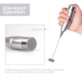 thumbnail image 3 of TIMIFIS Kitchen Gadgets Electric Stainless Steel Bubbler Milk Mixer Single Double Layer Eggs Beater, 3 of 7