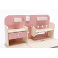 thumbnail image 4 of Children Kids Multifunctional Adjustable Study Desk - Pink, 4 of 5