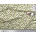 thumbnail image 2 of Soimoi Silk Fabric Flower Artistic Decor Fabric Printed Yard 42 Inch Wide, 2 of 3