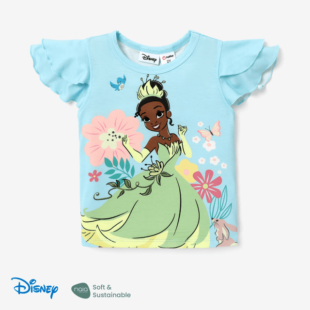 Disney Disney Princess Toddler Girl Naia™ Character Print Ruffled Short-sleeve Tee