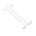 thumbnail image 1 of Oleegame 1PC Under Cabinet Glasses Stoage Stemware Wine Glass Rack Holder for Bar Kitchen White, 1 of 8