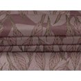 thumbnail image 4 of oneOone Velvet Dark Rose Brown Fabric Leaves Craft Projects Decor Fabric Printed By The Yard 58 Inch Wide-ROS, 4 of 5