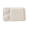 thumbnail image 2 of Discounted Stock! Two-In-One Microwave Oven, White, 10.92*7.8*0.7In, Plastic One Piece Two in One Microwave Oven Relocy, 2 of 8