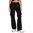 thumbnail image 1 of Pants for Women Loose Drawstring Pocket Casual Sports Jogger Overalls, 1 of 6