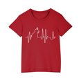 thumbnail image 1 of Birdeem Chemises pour Filles Tout-Petits Enfants Garçons Filles T-Shirt en Coton Mode Mignon Col Rond Imprimé Tee Manches Courtes Haut, 1 of 12