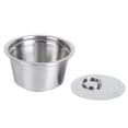 thumbnail image 4 of Reusable Stainless Steel Coffee Capsule for  Coffee Maker, Durable and Easy to  with Food Grade Silicone Lid, High Filtering Accuracy, Suitable for Home or Office, 4 of 7
