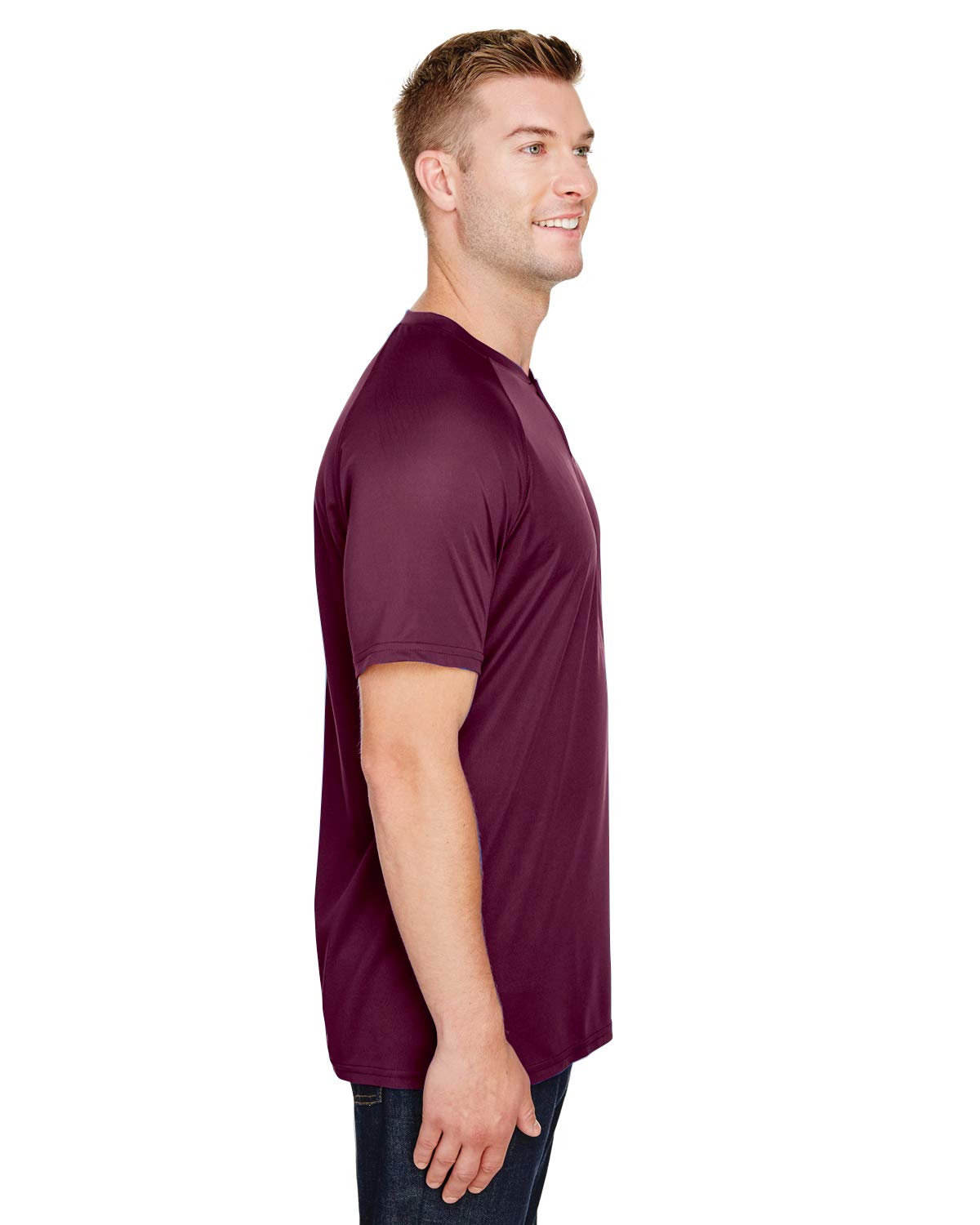 Augusta sportswear Men's Attain Wicking Two Button Baseball Jersey