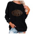 thumbnail image 2 of T-shirts à Manches Longues pour Femmes Mode Femmes Imprimé Manches Longues Confortable Respirant Col Rond Chandail en Molleton Manches Longues T-Shirts Chemises pour Femmes Manches Longues T-Shirt, 2 of 6