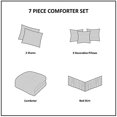 thumbnail image 3 of Madison Park Palisades Ensemble de Douillette 7 Pcs, Grand Lit, 3 of 4