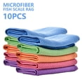 thumbnail image 2 of Microfiber Cleaning Cloth Lint Free Reusable Dish Towels Microfiber Towel for Kitchen Home and Car Cleaning Everyday Cooking Baking 10PCS, 2 of 7