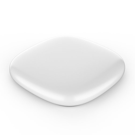 Amdohai Global Position Tracker Smart Anti-lost Device Mini Wireless GPS Tracker for Pets Keys Bags Wallets Built-in Battery Silver