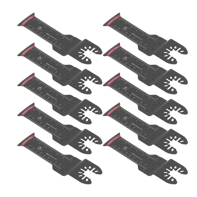 Universal Oscillating Saw Blades, Independent Packaging Oscillating Saw Blades 10Pcs Quick Release for Accurate Cutting